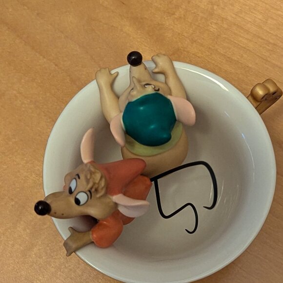 WDCC Gus & Jac "Tea for Two" From Cinderella Retired Signature Collection - Picture 13 of 15